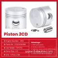 Auto Parts Engine Piston 2CD 13103-64090 For TOYOTA